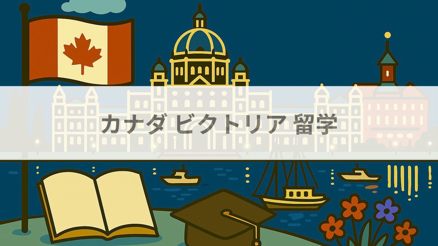 カナダ ビクトリア 留学