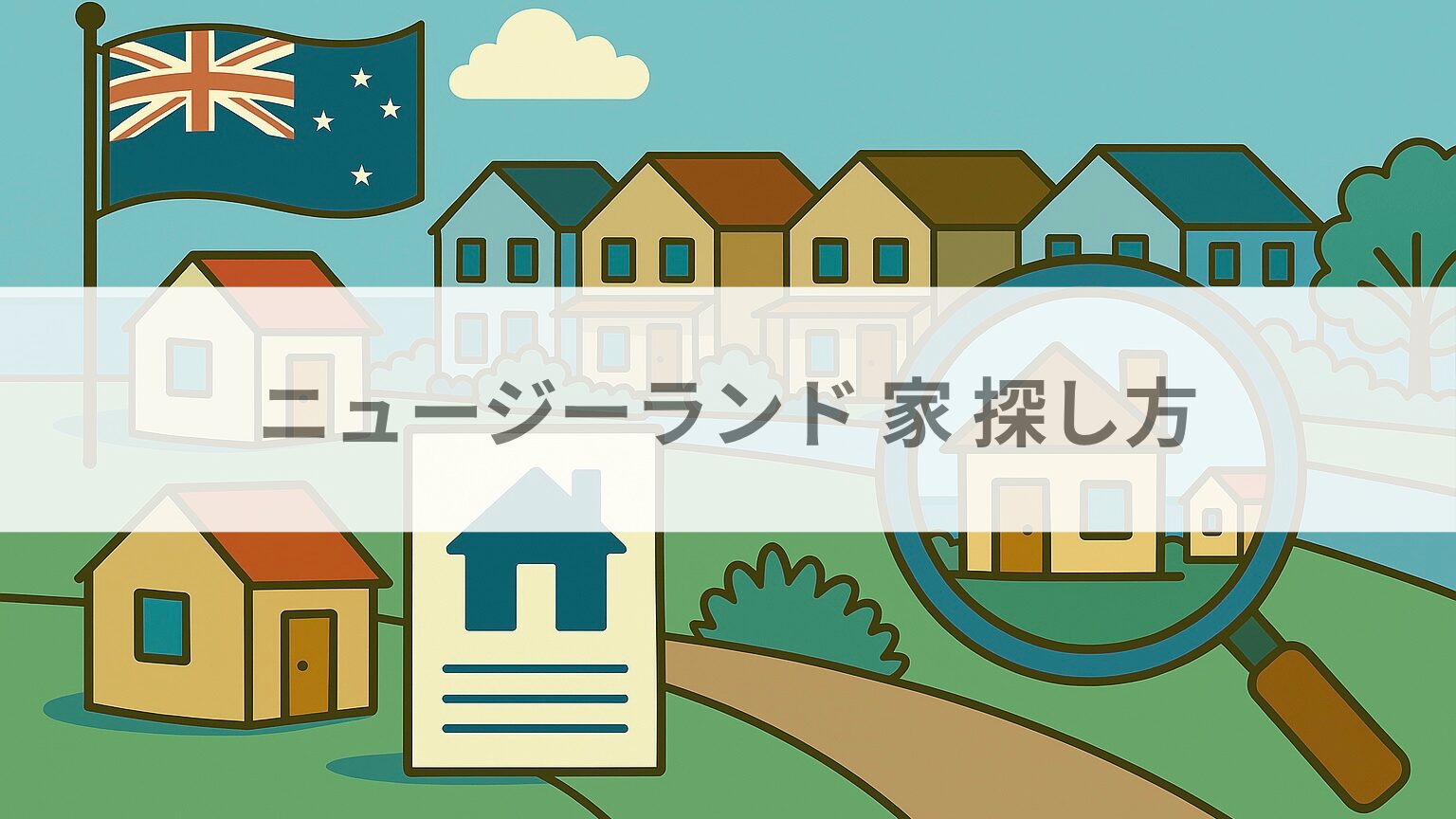 ニュージーランド 家 探し方
