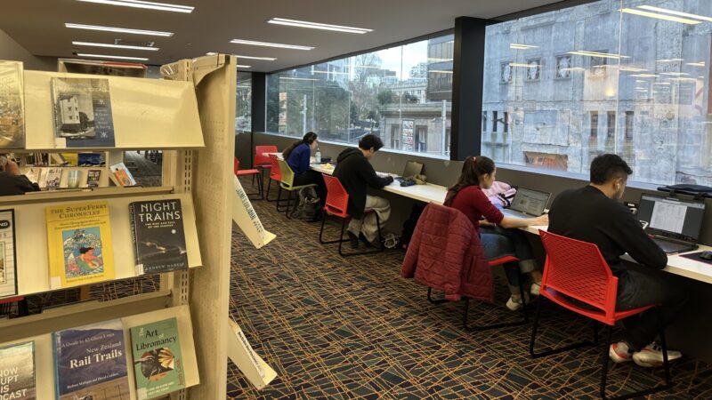 city central library作業スペース