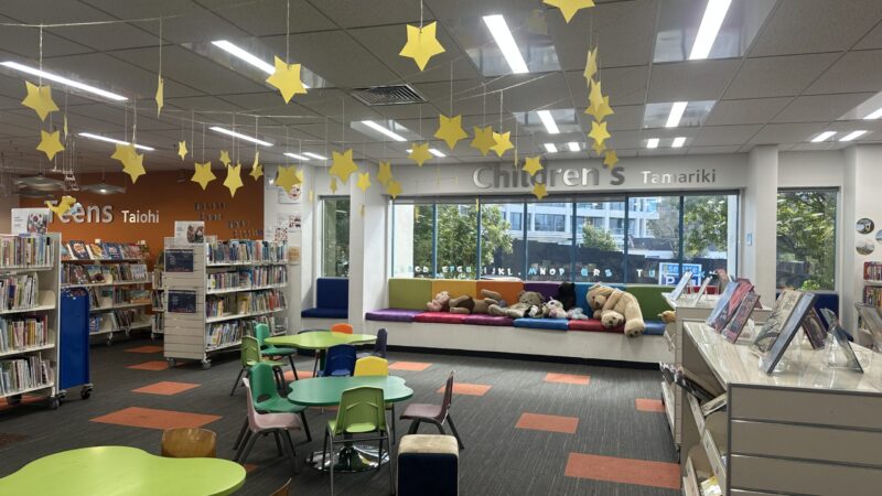 Takapuna Libraryこどもコーナー