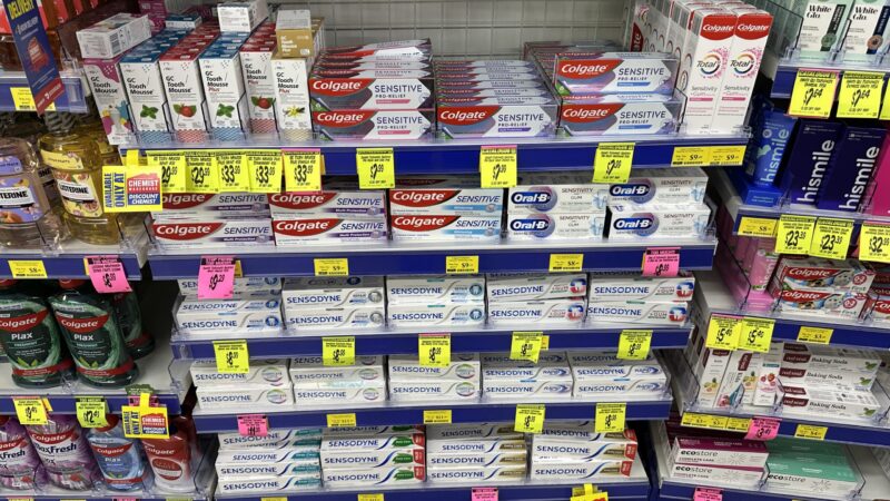 Chemist Warehouse歯磨きアイテム