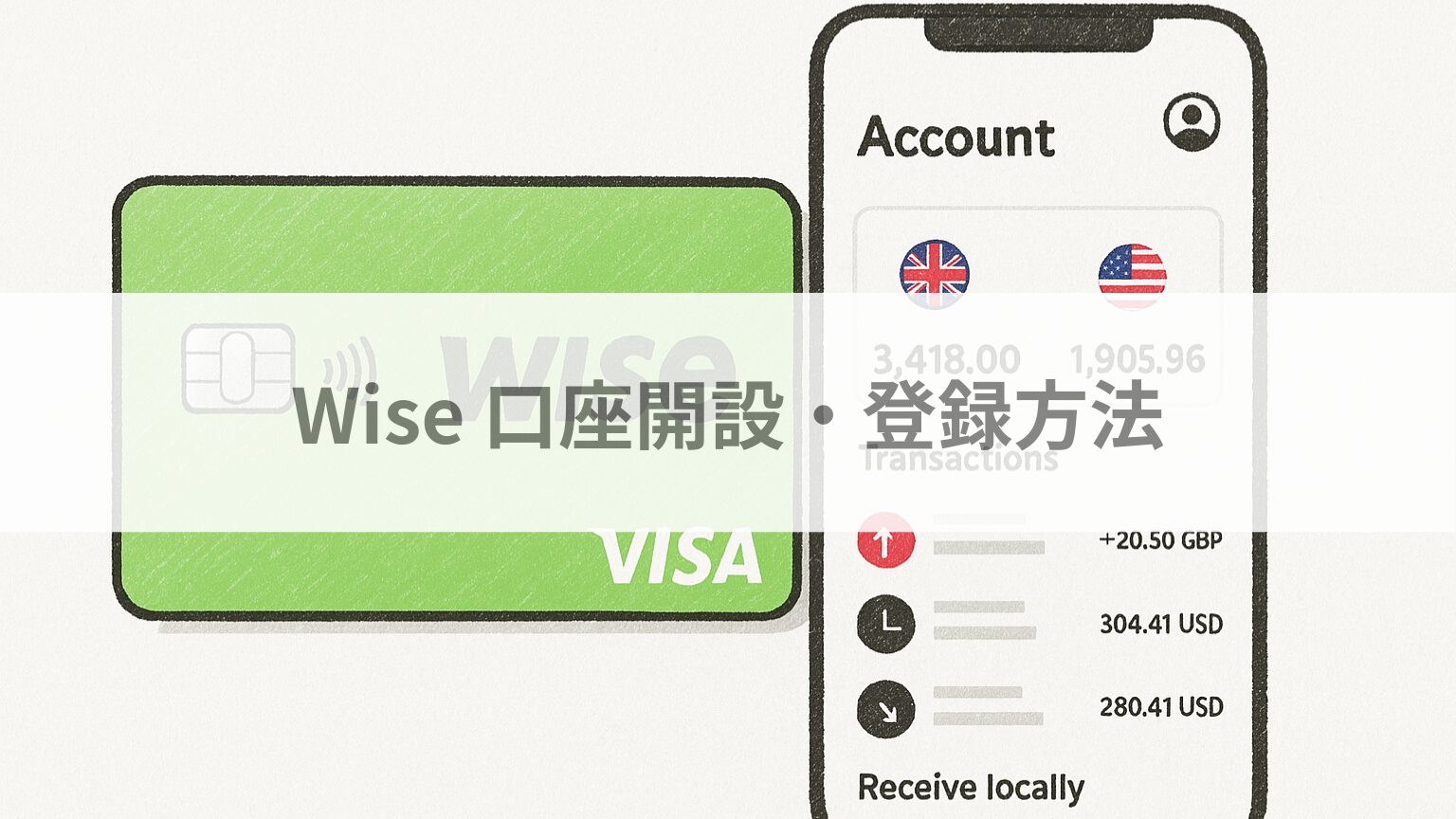 Wise 口座開設・登録方法