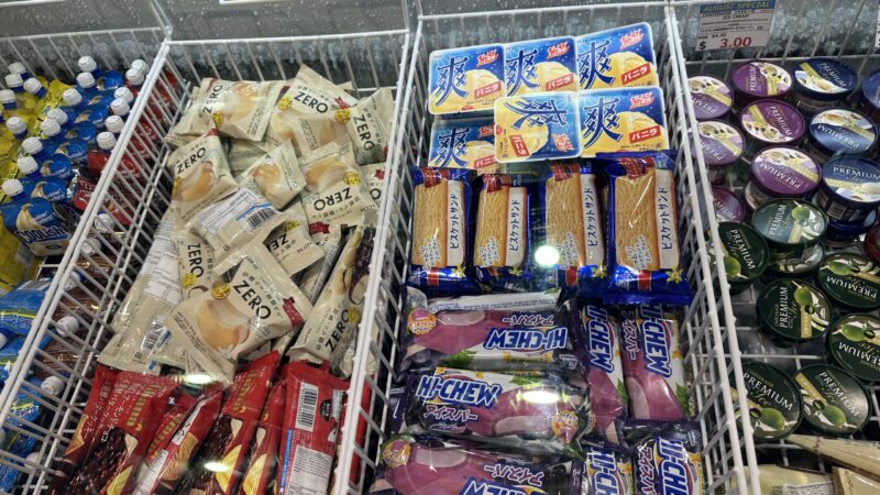 ジャパンマートのアイス