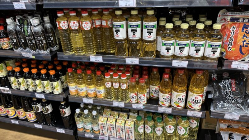 ジャパンマートの調味料