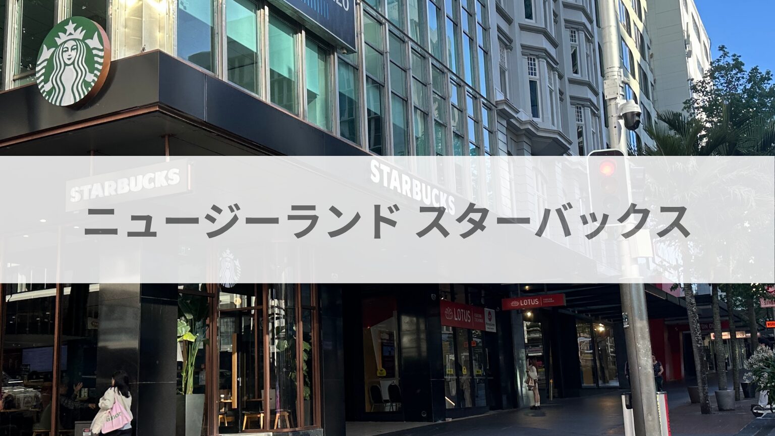 ニュージーランド スターバックス