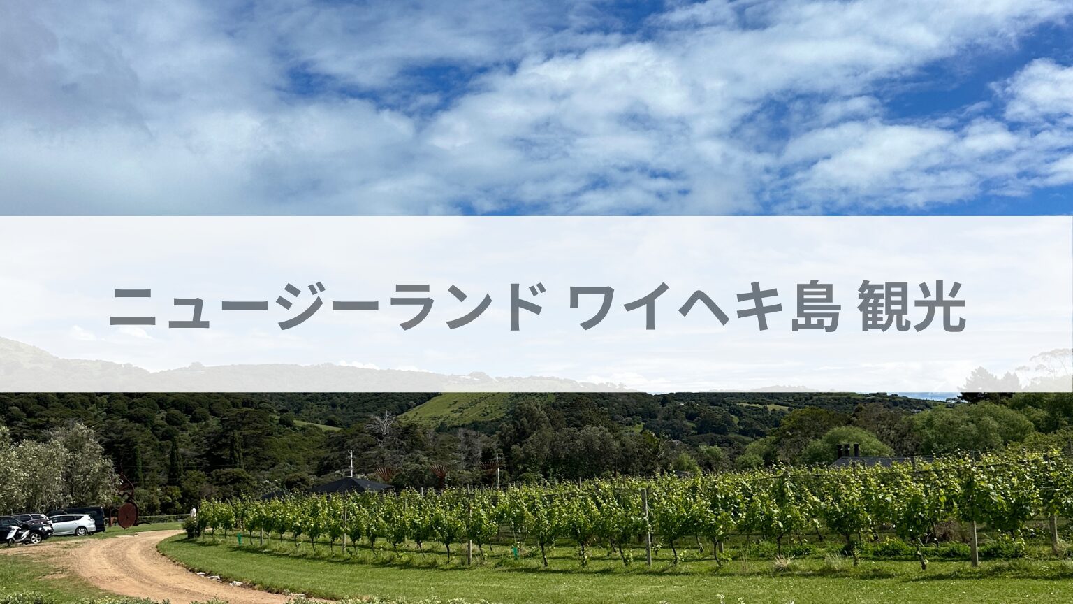 ニュージーランド ワイヘキ島 観光