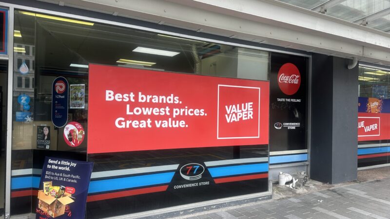 ニュージーランドのNZ Post付きのコンビニ