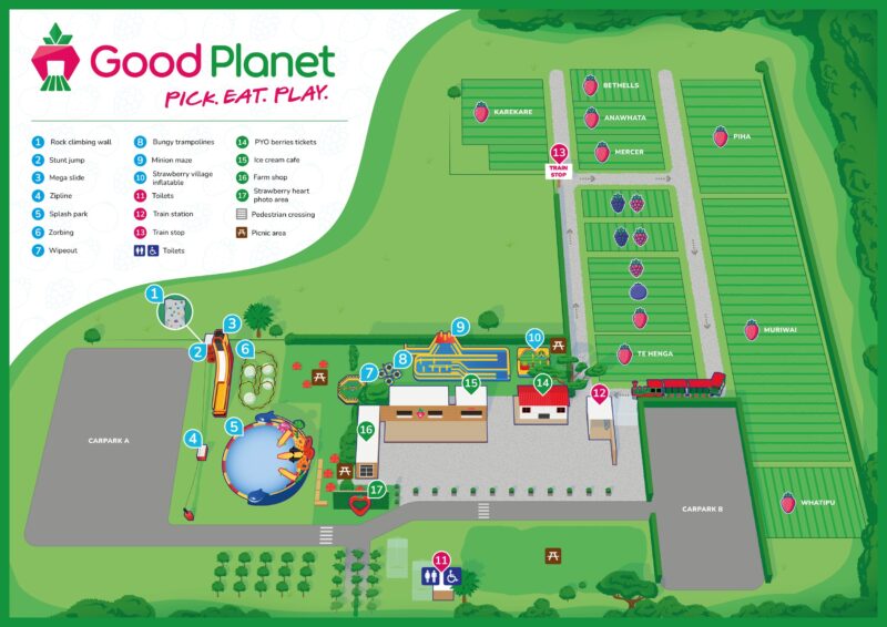 Good Planetの地図