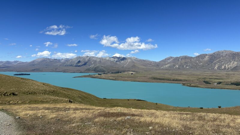 マウント・ジョン（Mt John）山頂からの景色
